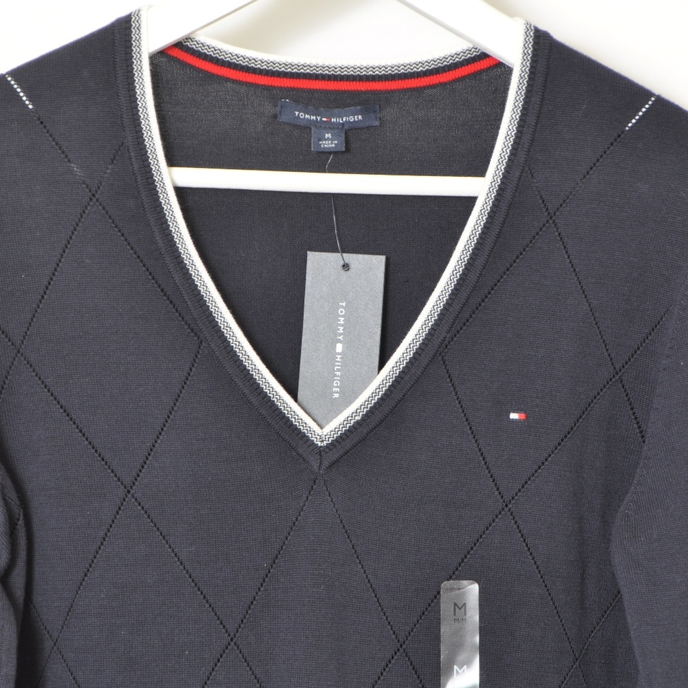 NAVY BLUE PULLOVER*TOMMY HILFIGER*IN WOMEN'S*PO001*